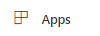 Three squares and the word Apps.