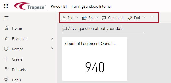 A dashboard showing additional dashboard options.