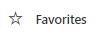 Star icon and the word Favorites.