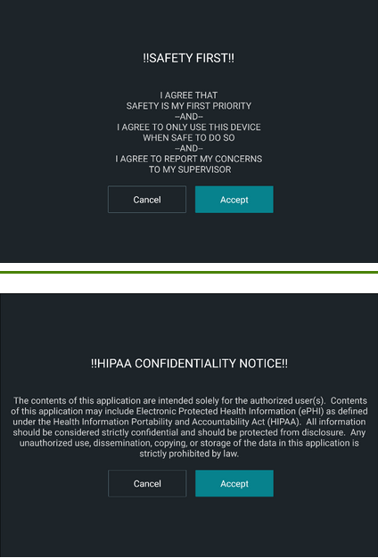 Sample driver messages