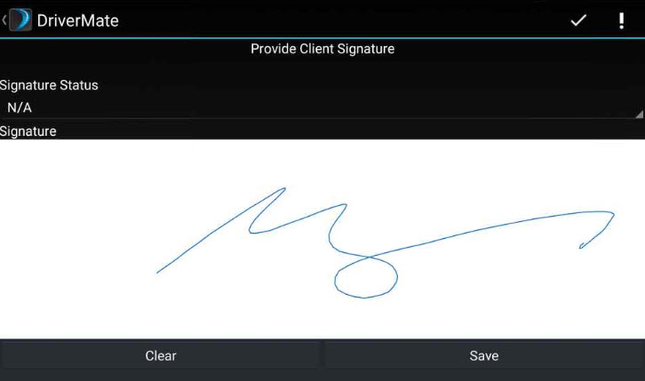 Client Signature Page