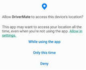 Allow in permission settings