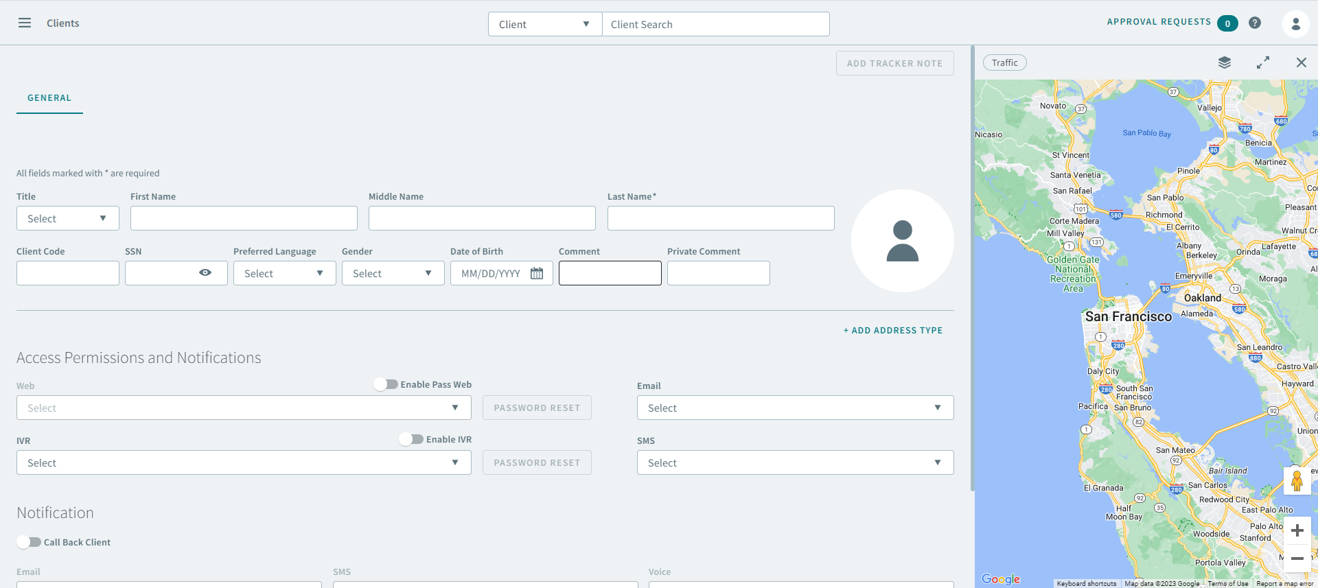 A new client profile
