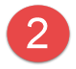 The number two inside a red circle.