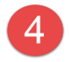 The number four inside a red circle.