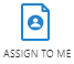 Piece of paper with a generic head and shoulders avatar above the words Assign To Me.