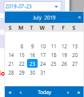 The Suspension Start Date field showing the