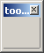 Empty toolbar