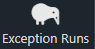 Exception Runs button