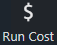 Run Cost button