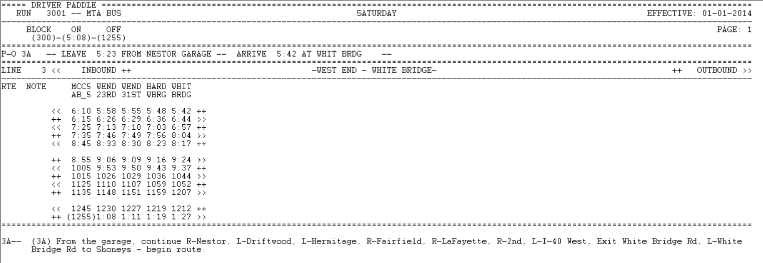 Sample Driver Paddle