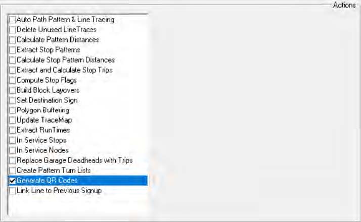 Generating QR Code dialog