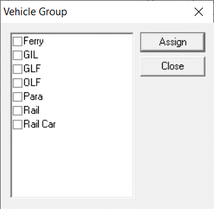 Vehicle group
