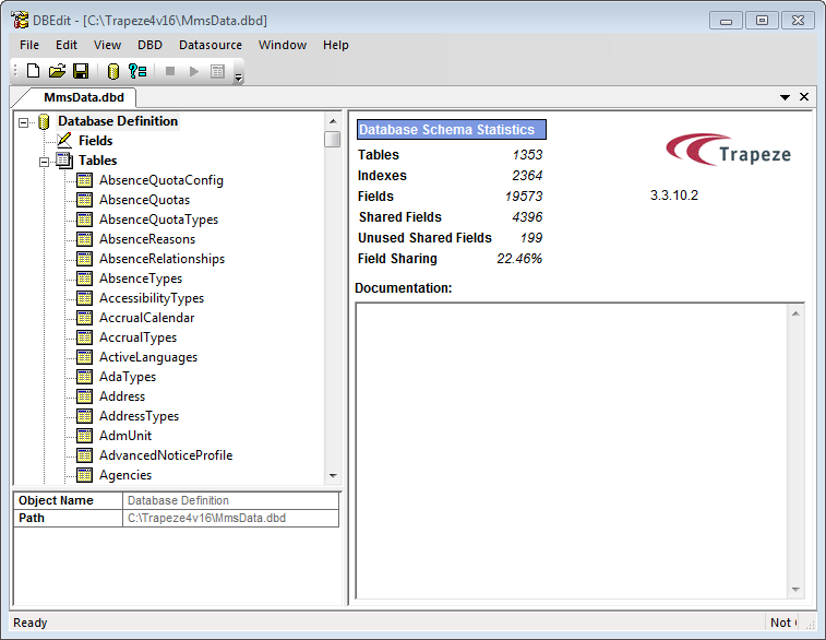 Sample .dbd in DBEdit.