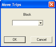 Move Trips dialog box