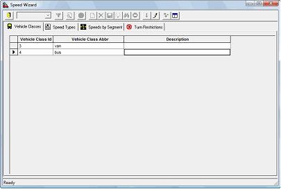 Speed Wizard dialog box