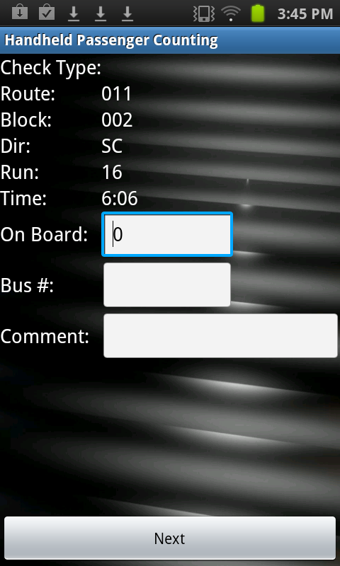 Details of the Trip group