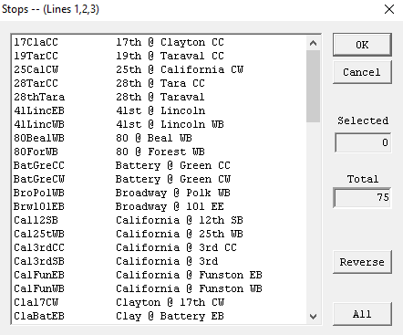 Stops -- Line dialog box