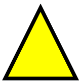 Yellow triangle.