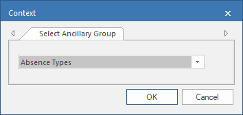 Ancillary Groups Context