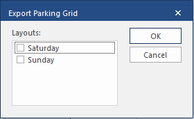 Export Parking Grid