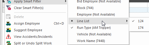 Multiple Smart filters