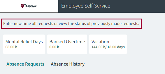 Employee Self-Service showing the entered Employee Self-Service parameter value circled in red.