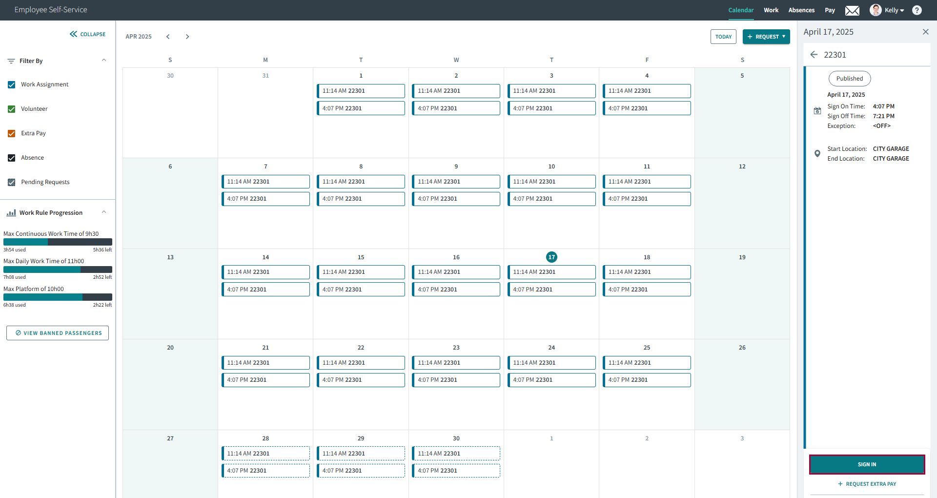 Sign in option circled in red.