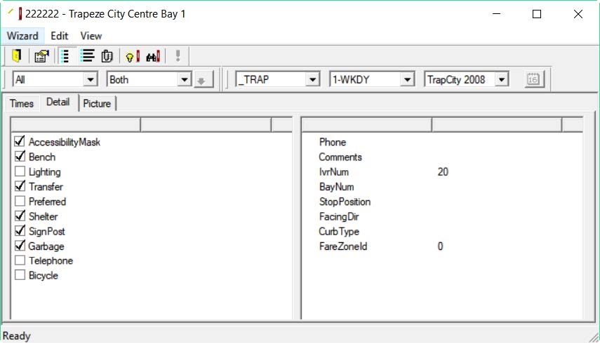Accessibility Mask option selected in Detail tab