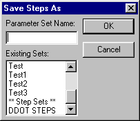 Sample values in the Save Steps As dialog