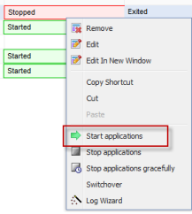 Start App Menu